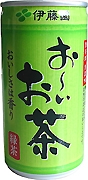 お～いお茶（缶） 190ml