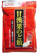 甘漢果のど飴
