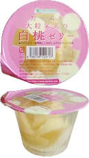 白桃ゼリー
